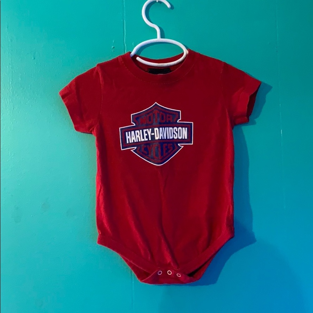 Harley Davidson onesie